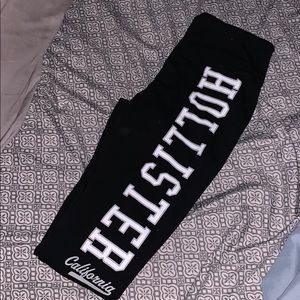 Cotton hollister logo legging